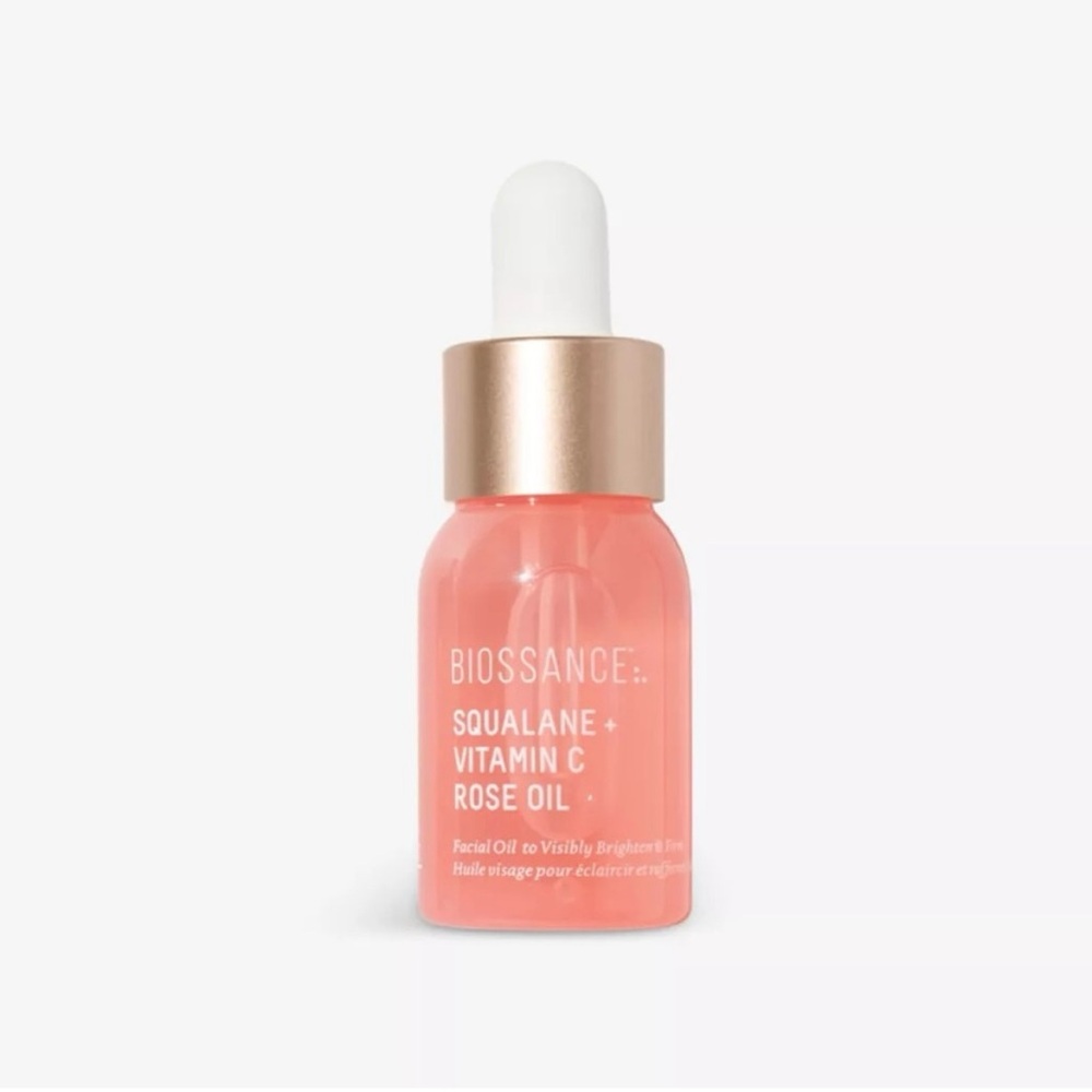 🛍️NWOB BIOSSANCE Squalane + Vitamin C Rose Oil - 12 ML / 0.4 FL OZ - Travel Size